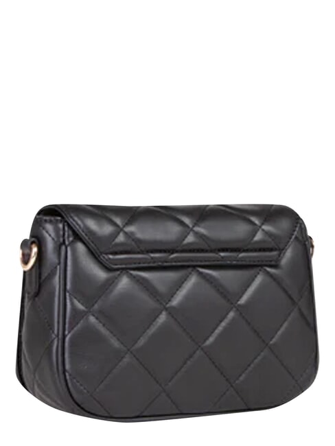 ADA Minibolso de hombro con solapa negro - Bolsos Mujer