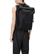 RAINS TRAIL ROLLTOP Mochila para port&aacute;til de 13" negro - Mochilas Escuela & Tiempo Libre - 4