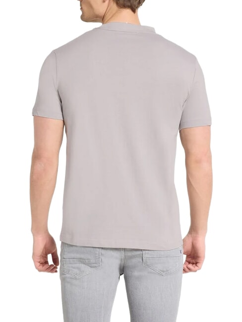PALGI Camiseta de manga corta circular gris - camiseta