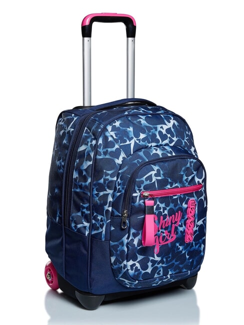 DYED HEARTS Mochila con carrito Bluedeep - Mochilas con ruedas