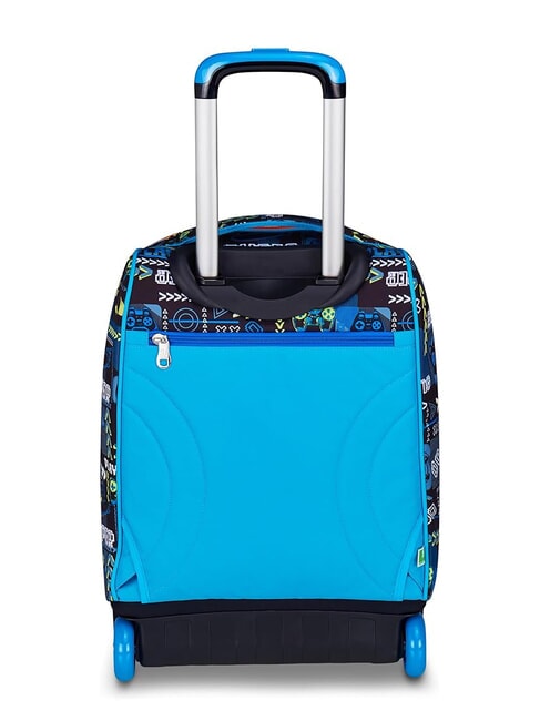 FACCE DA SJ Mochila con ruedas Rojo fuego - Mochilas con ruedas