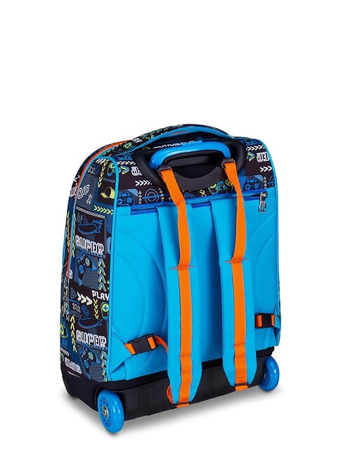 FACCE DA SJ Mochila con ruedas Rojo fuego - Mochilas con ruedas