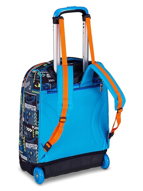 FACCE DA SJ Mochila con ruedas Rojo fuego - Mochilas con ruedas