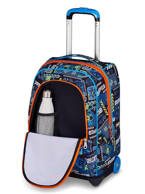 FACCE DA SJ Mochila con ruedas Rojo fuego - Mochilas con ruedas