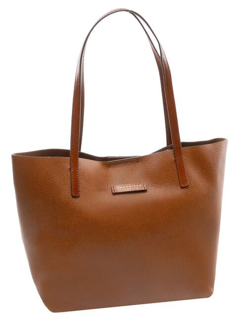 CORE SOFT Bolsa de compras de cuero BROWN - Bolsos Mujer