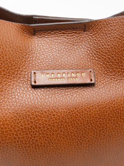 CORE SOFT Bolsa de compras de cuero BROWN - Bolsos Mujer