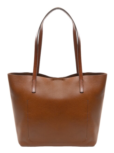 CORE SOFT Bolsa de compras de cuero BROWN - Bolsos Mujer
