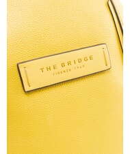 THE BRIDGE DOMITILLA Mochila de cuero amarillo girasol / oro abb - Bolsos Mujer - 3