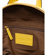 THE BRIDGE DOMITILLA Mochila de cuero amarillo girasol / oro abb - Bolsos Mujer - 5