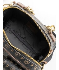POLLINI HERITAGE Bolso con bolsillos negro marr&oacute;n - Bolsos Mujer - 4