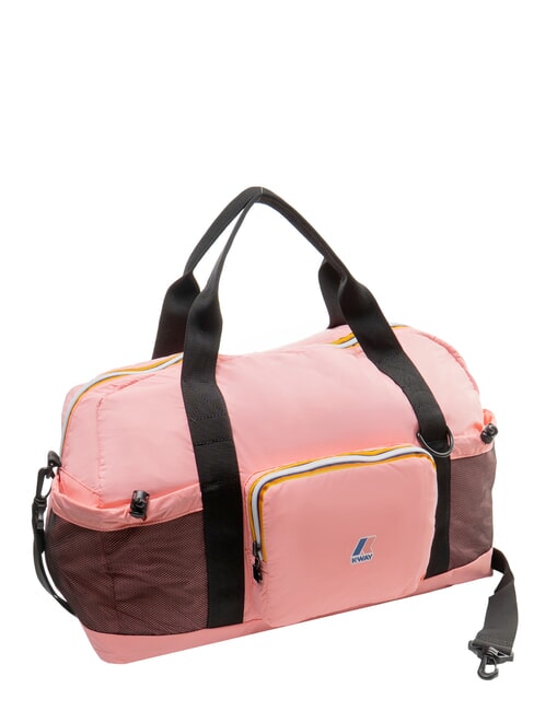 LE VRAI 4.0 MARCEL Bolsa de lona impermeable geranio rosa - Bolsas de viaje