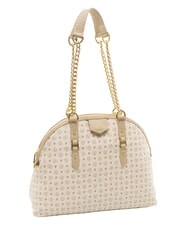 POLLINI HERITAGE Bolso de hombro tipo c&uacute;pula con asas de cadena - Bolsos Mujer