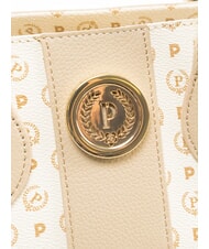 POLLINI HERITAGE Bolso de mano con correa para el hombro. Marfil - Bolsos Mujer - 3