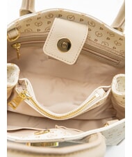 POLLINI HERITAGE Bolso de mano con correa para el hombro. Marfil - Bolsos Mujer - 5