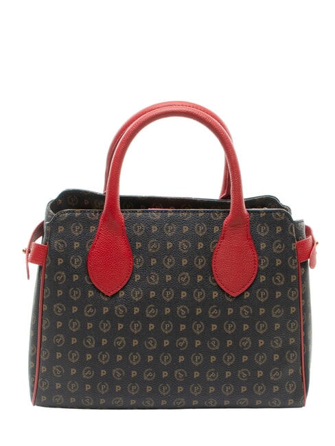 HERITAGE Bolso de mano con correa para el hombro. laca negra - Bolsos Mujer