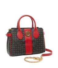 POLLINI HERITAGE Bolso de mano con correa para el hombro. laca negra - Bolsos Mujer - 3