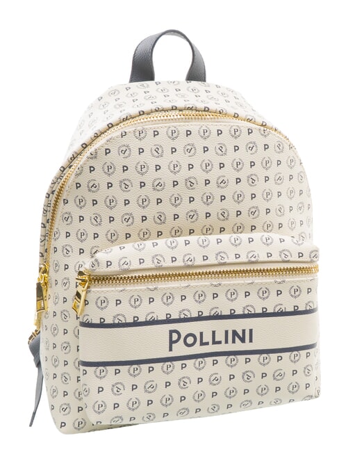 HERITAGE Mochila con bolsillo frontal Marfil - Bolsos Mujer