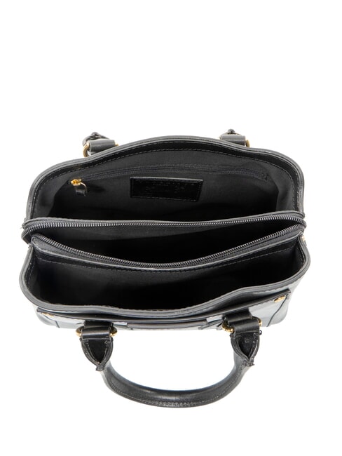 CECILIA Bolso de mano con correa para el hombro. Oro negro - Bolsos Mujer