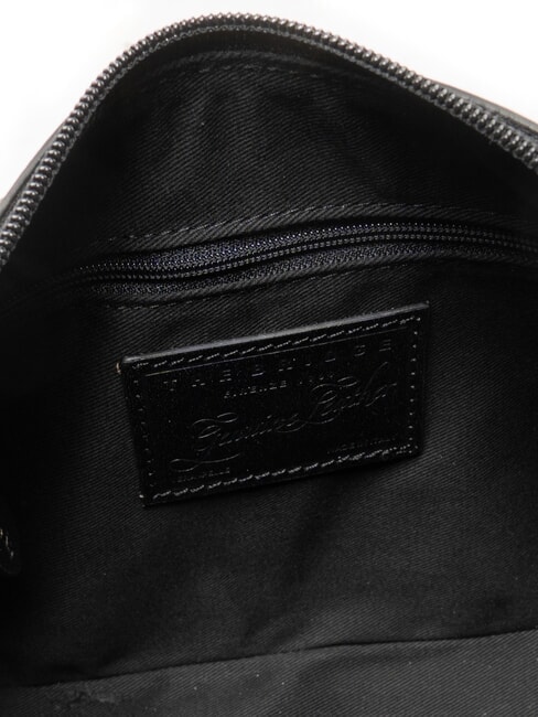 CECILIA Bolso de hombro de piel. Oro negro - Bolsos Mujer