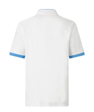 KAPPA LOGO Camisa polo de manga corta blanco - azul ne&oacute;n - camisa polo - 3