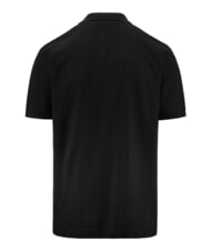 KAPPA LOGO Camisa polo de manga corta en blanco y negro - camisa polo - 2