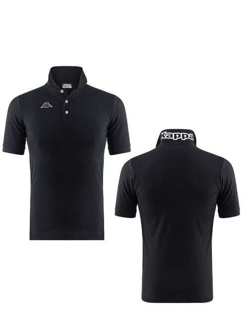LOGO Camisa polo de manga corta en blanco y negro - camisa polo