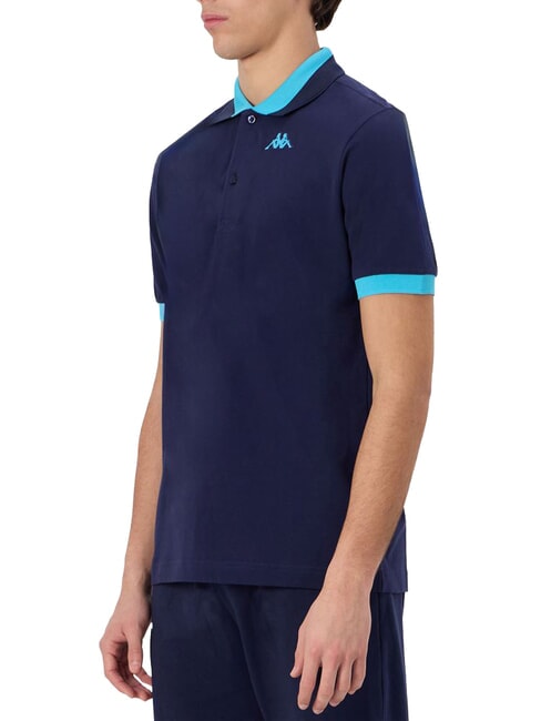LOGO Camisa polo de manga corta azul marino - ne&oacute;n b - camisa polo