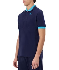 KAPPA LOGO Camisa polo de manga corta azul marino - ne&oacute;n b - camisa polo - 2