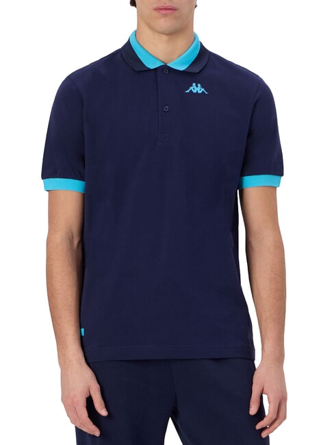 LOGO Camisa polo de manga corta azul marino - ne&oacute;n b - camisa polo