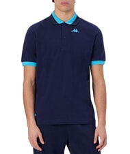 KAPPA LOGO Camisa polo de manga corta azul marino - ne&oacute;n b - camisa polo - 3