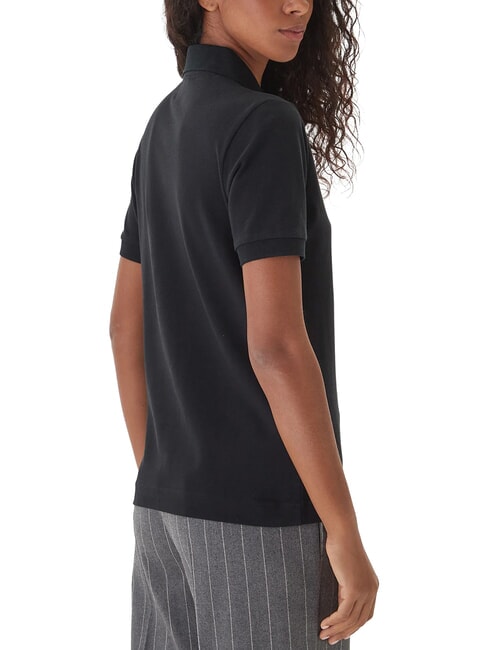 LOGO Camisa polo de manga corta negro - camisa polo