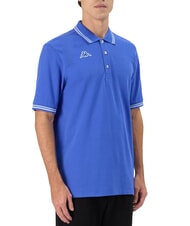KAPPA LOGO Camisa polo de manga corta azul real - blanco - camisa polo - 2