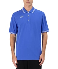 KAPPA LOGO Camisa polo de manga corta azul real - blanco - camisa polo - 3