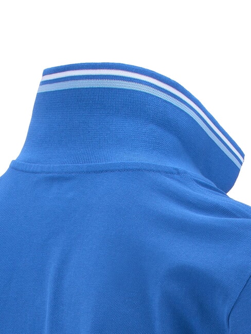 LOGO Camisa polo de manga corta azul real - blanco - camisa polo