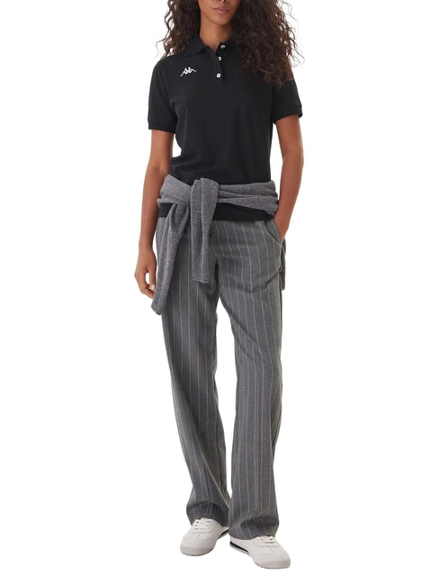 LOGO Camisa polo de manga corta negro - camisa polo