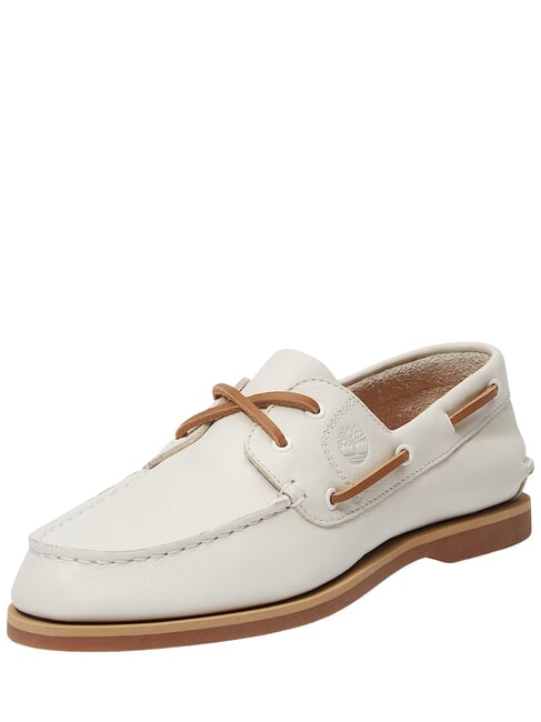 CLASSIC BOAT  Zapatos n&aacute;uticos de piel beige claro - Zapatos Mujer