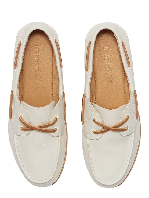 CLASSIC BOAT  Zapatos n&aacute;uticos de piel beige claro - Zapatos Mujer