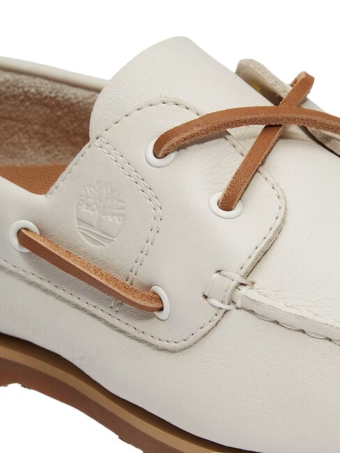 CLASSIC BOAT  Zapatos n&aacute;uticos de piel beige claro - Zapatos Mujer