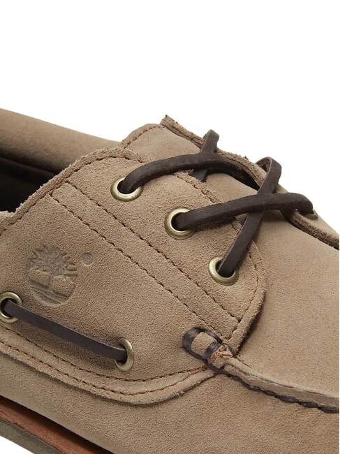 AUTHENTIC  Zapatos n&aacute;uticos de cuero gris pardo - Zapatos Hombre