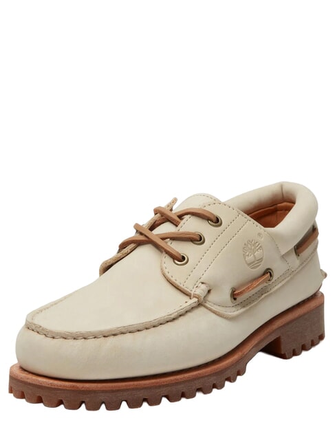 AUTHENTIC  Zapatos n&aacute;uticos de cuero beige claro - Zapatos Hombre