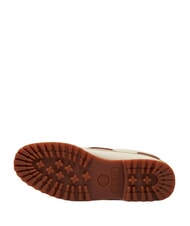 TIMBERLAND AUTHENTIC  Zapatos n&aacute;uticos de cuero beige claro - Zapatos Hombre - 4