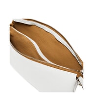 GIANNI CHIARINI MIA Bolso de piel martillada con bandolera naturaleza blanca - Bolsos Mujer - 5