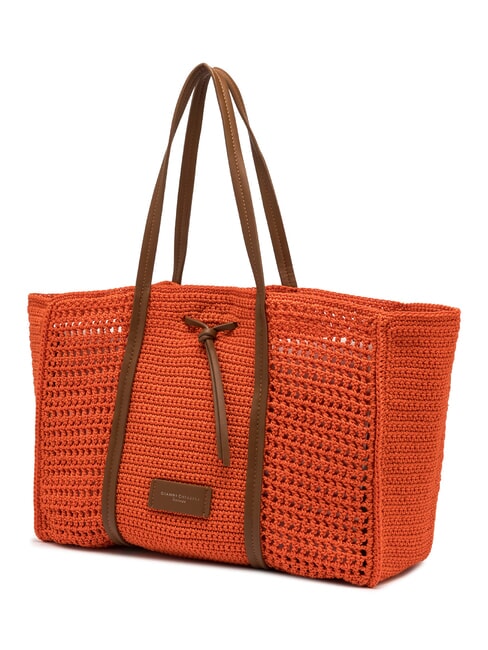 VICTORIA  Bolso de hombro coral - Bolsos Mujer