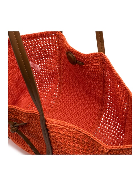 VICTORIA  Bolso de hombro coral - Bolsos Mujer