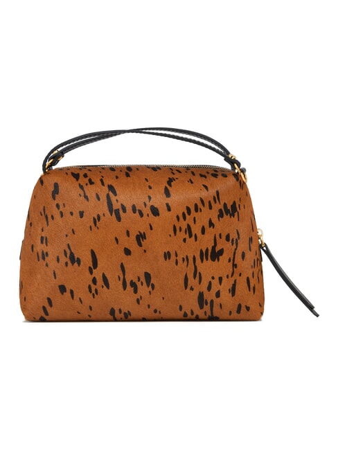 ALIFA Bolso de mano con correa para el hombro. co&ntilde;ac-negro - Bolsos Mujer