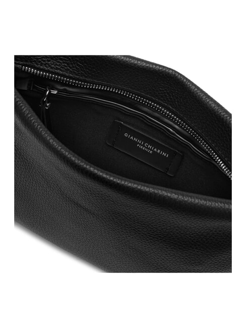 BRENDA Bolso de piel con bandolera negro - Bolsos Mujer