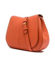 GIANNI CHIARINI HELENA ROUND Bolso de piel con doble bandolera. coral - Bolsos Mujer - 3