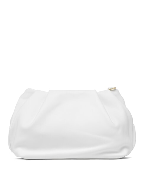 PERLA Bolso de mano de piel con cadena blanco - Bolsos Mujer