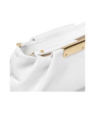 GIANNI CHIARINI PERLA Bolso de mano de piel con cadena blanco - Bolsos Mujer - 4