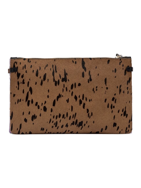 HERMY Bolso de hombro co&ntilde;ac-negro - Bolsos Mujer
